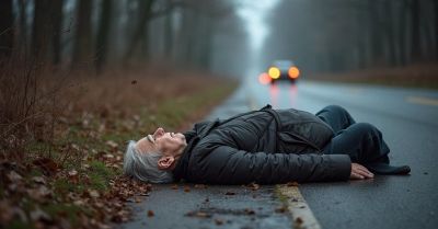 Szczęśliwy finał poszukiwań 80 latka odnaleziony w rowie