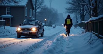 Jak bezpiecznie przygotować się do zimy według policji