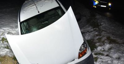 Pijany kierowca z 1,5 promila uderzył w przepust w Księżpolu