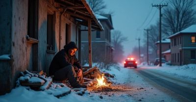 Zagrożenie wychłodzeniem: reaguj gdy widzisz osoby bezdomne