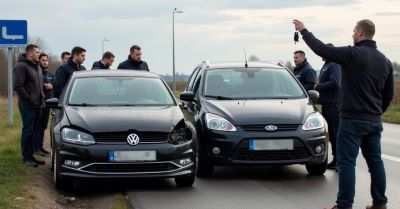 Pijany kierowca z niemal 3 promilami spowodował dwie kolizje