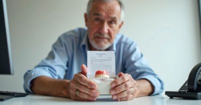 Senior zamówił protezę online. Otrzymał zabawkowe zęby