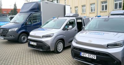 Nowy sprzęt dla kujawsko pomorskiej policji: radiowozy drony centra