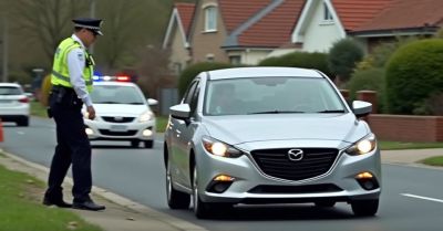 Pędził 103 km/h przez wieś i stracił prawo jazdy