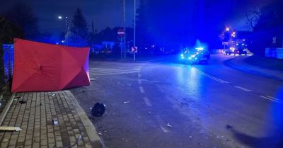 Motocyklista zginął po zderzeniu z ciężarówką w Jarosławiu