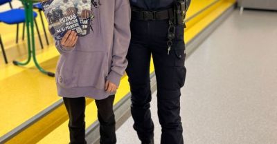Mundurowa ścieżka kariery: policjanci odwiedzili Rojów