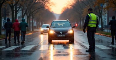 Pruszkowska drogówka: 130 przekroczeń przy przejściach dla pieszych