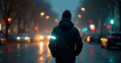 Noś odblaski jesienią i zwiększ swoje bezpieczeństwo