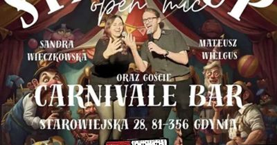 Open Mic w Carnivale | Sandra Więczkowska, Mateusz Wielgus