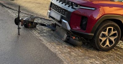 Potrącenie na hulajnodze w Świebodzinie kask uratował chłopca