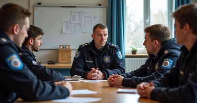 Policjanci uczyli młodzież bezpieczeństwa drogowego w Kocku