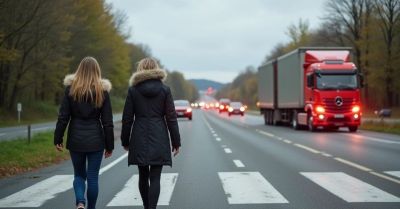 Potrącenie na DK62 w Chociszewie. Kobieta w ciężkim stanie