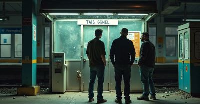 Trzech zatrzymanych za dewastację wiaty na stacji w Jaworznie