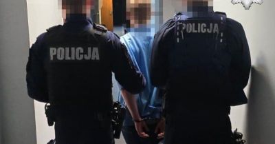 Włamywacz z alkoholem zatrzymany na gorącym uczynku