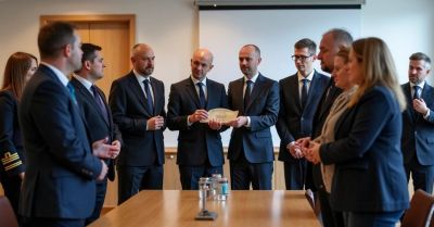 Świąteczne wyróżnienia i awanse w KPP Wolsztyn