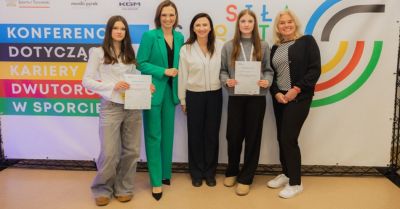 Monika Pyrek wraz z ekspertami radzili sportowcom, jak uporządkować i zaplanować karierę oraz zadbać o przyszłość