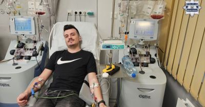 Policjant z Dąbrowy Górniczej uratował życie oddając szpik