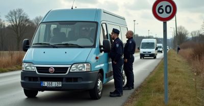 Kierowca bez uprawnień zatrzymany po kontroli w Bogdańczowicach