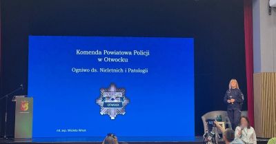 Otwock: policja o cyberprzemocy i zdrowiu psychicznym młodzieży