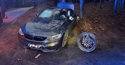 Nietrzeźwy kierowca bez uprawnień i kolizja w powiecie