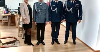 Cztery awanse w Komendzie Powiatowej Policji w Nisku