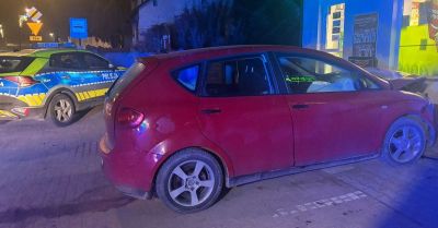 Pijany 18 latek wjechał w sklep w Zakroczymiu zatrzymany