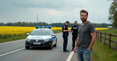 Pijany kierowca z prawie 3 promilami uderzył w ogrodzenie