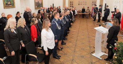 Uroczysty jubileusz 25 lecia Związku Zawodowego Pracowników Policji