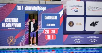Pierwsze medale pływackich MP w Szczecinie rozdane! Cieszę się, że wróciliśmy do tego miasta