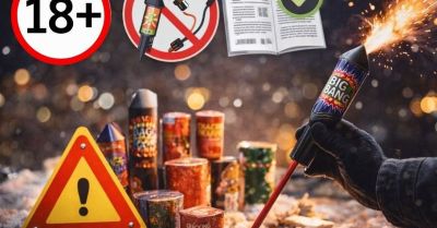 Fajerwerki nie zabawki Uwaga przed noworocznym pokazem