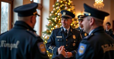Świąteczne życzenia od Komendy Powiatowej Policji w Wodzisławiu