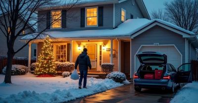 Zabezpiecz mieszkanie przed włamaniem podczas świąt