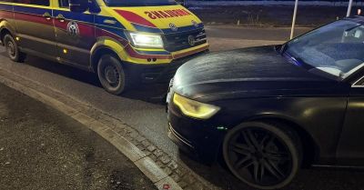 Ponad promil u kierowcy spowodował zderzenie z karetką