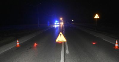 Śmiertelny wypadek pieszego na DK19 w Połomi
