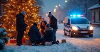 Świąteczne życzenia od komendanta myszkowskiej policji