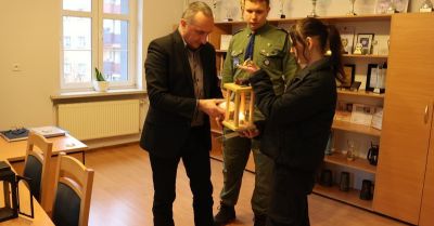Betlejemskie Światełko Pokoju u lubińskich policjantów