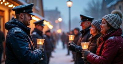 Świąteczne życzenia Komendanta Powiatowego Policji w Żurominie