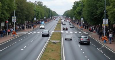 Jak prawidłowo jeździć na suwak na ul. Warszawskiej