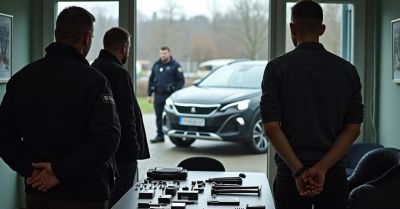 Świąteczna seria kradzieży w Ostrowie: odzyskano skradziony samochód