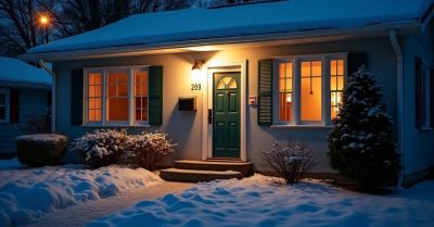 Jak zabezpieczyć dom przed włamaniem przed Sylwestrem