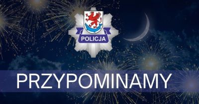 Sylwester z fajerwerkami Odpalaj tylko bezpiecznie