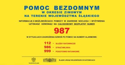 Zimowy alarm: uratuj życie osoby bezdomnej jednym telefonem
