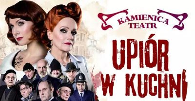Upiór w kuchni - spektakl z gwiazdorską ośmioosobową obsadą!