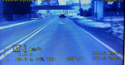 Recydywa na drodze: 26-latek pędził 117 km/h