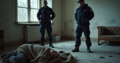 Policjanci uratowali mężczyznę przed wychłodzeniem w Przemyślu