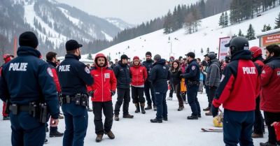 Policja zaprasza na edukację i zabawę na stoku w Przemyślu