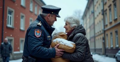 Policjanci wnieśli węgiel na drugie piętro i pomogli seniorce