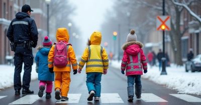 Jak bezpiecznie spędzić ferie zimowe radzi policjantka