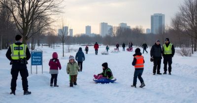 Bezpieczne Ferie 2026 Policja uczy dzieci zasad bezpieczeństwa