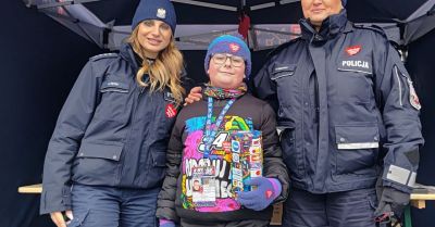 Policjanci z Wadowic aktywni podczas 34. finału WOŚP